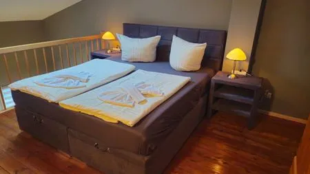 Schlafzimmer FeWo "Ahoi" nahe Malchower See