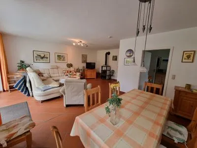 Wohnzimmer Ferienhaus zur Alleenstraße