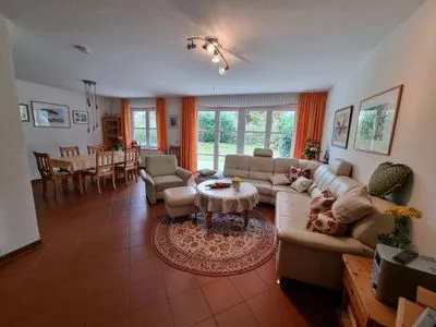 Wohnzimmer Ferienhaus zur Alleenstraße