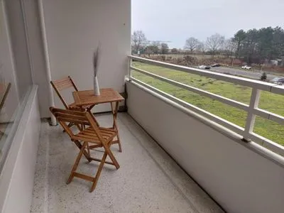 Balkon Ferienpark Sierksdorf Giny's Beach Appartement