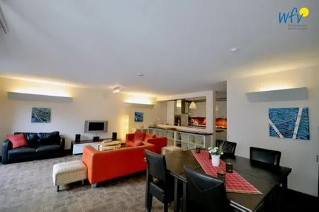 Wohnzimmer Haus Meerjungfrau Ferienwohnung 1