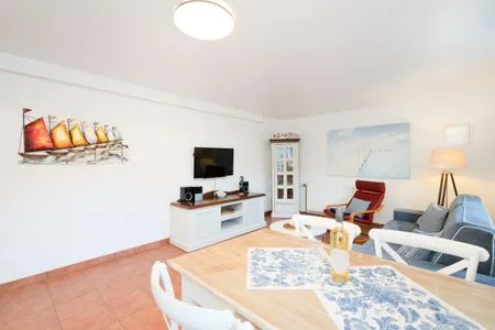 Wohnzimmer Ferienwohnung "Neptun"