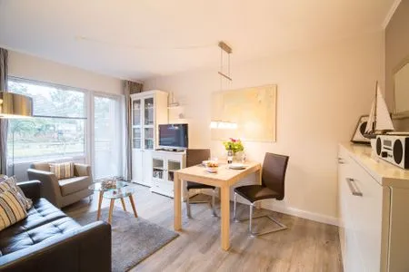 Wohnzimmer Haus Seeadler Ferienwohnung Strandflieder