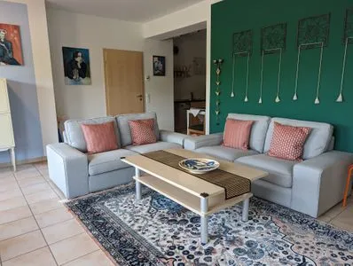 Gemütliche Couch Ferienwohnung Am Schlössle