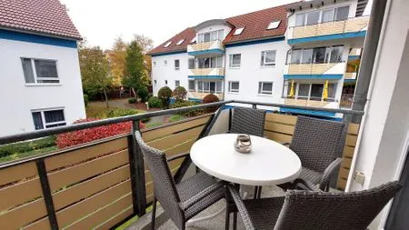 möblierter Westbalkon Residenz am Strand Wohnung 4-61