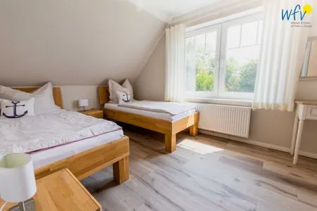 Schlafzimmer Ferienhaus Melkerpad 28 Ferienwohnung Inselzauber
