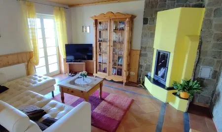 Wohnzimmer Ferienwohnung Nele 2