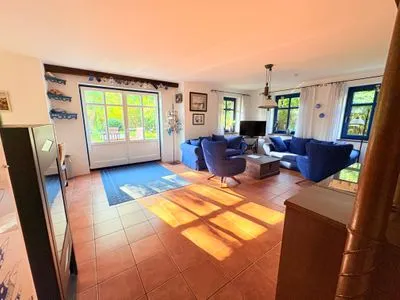 Wohnzimmer Ferienhaus Arkona