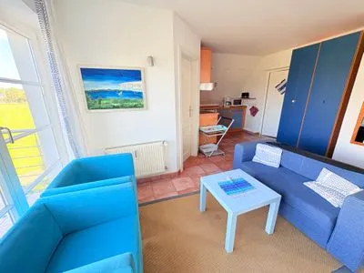 Wohnzimmer Ferienwohnung Drachen