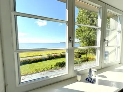Meerblick Ferienwohnung Soling ideal für Paare, Wasserblick