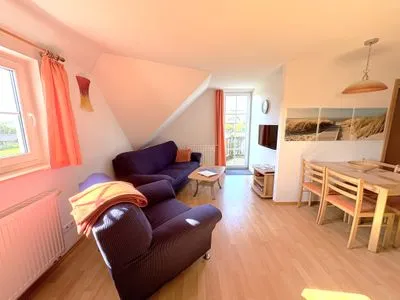 Wohnzimmer Ferienwohnung Seelenfrieden 3