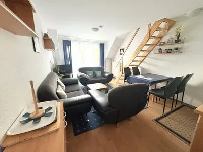 Wohnzimmer Ferienwohnung Sonnenperle - Wohnung 13