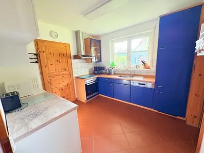 Küche / Küchenzeile Ferienhaus zum Kranichblick