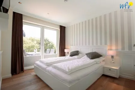 Schlafzimmer Blanker Hans Ferienwohnung 4