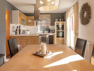 Ferienhaus Rubin - Modernes Ferienhaus mit 3 Schlafzimmern, Kamin und Sauna
