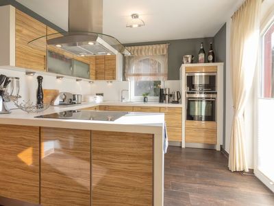 Ferienhaus Rubin - Modernes Ferienhaus mit 3 Schlafzimmern, Kamin und Sauna