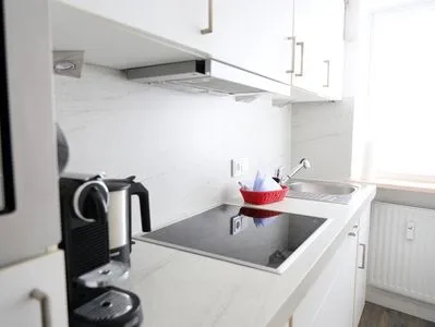 Küche / Küchenzeile Kjeirstr. 34, Whg. 17, Haus Atlanta, SeeTied