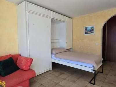 Living room Casa Rivapiana, 1,5-Zimmerwohnung