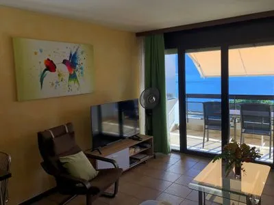 Living room Casa Rivapiana, 1,5-Zimmerwohnung