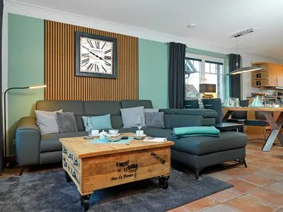 Wohnzimmer Doppelhäuser Timmendorf Strand Haus Neptun