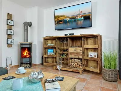 Wohnzimmer Doppelhäuser Timmendorf Strand Haus Neptun