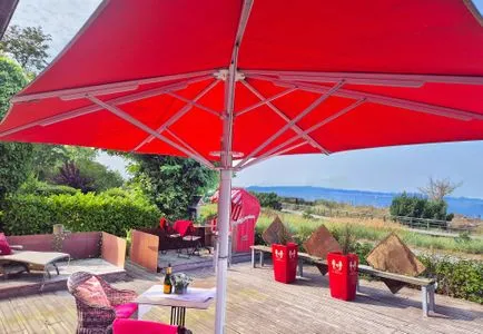 Terrasse Strandvilla Strandpalais - historischer Charme in exklusiver Lage