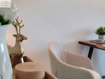 Dekoratives Detail Auszeit in den Alpen