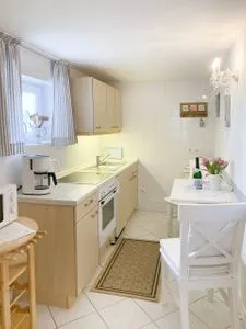 Küche / Küchenzeile Haus Anholt App. 31 - kleines Appartment mit Landhausküche