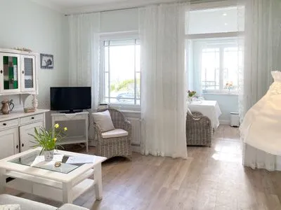 Wohnzimmer Haus Anholt App. 34 - gemütlich wohnen & sehr strandnah