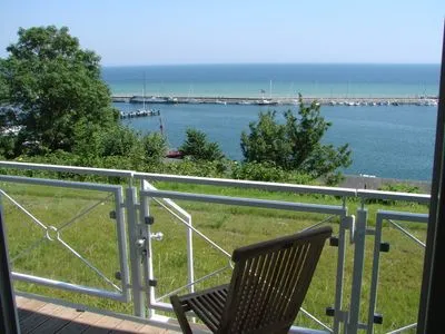 Balkon Villa Prinz Heinrich - App.3 mit Balkon und Ostseeblick