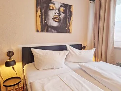 Schlafzimmer Villa Monika, App. 3 - Deine Auszeit- in der Sassnitzer Altstadt