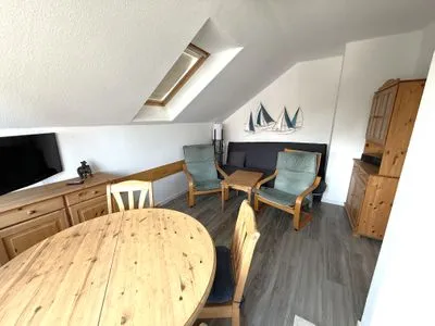 Wohnzimmer Ferienwohnung Milana