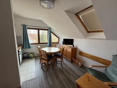 Wohnzimmer Ferienwohnung Milana