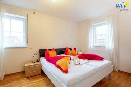 Schlafzimmer Ferienhaus Upholmstraße 105a Röverland