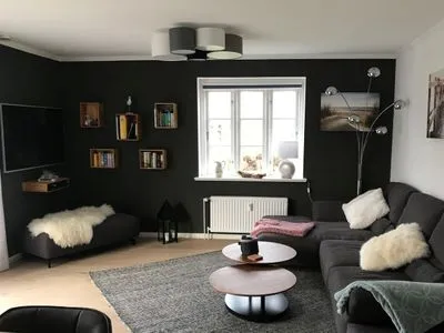 Wohnzimmer Haus Süüderwoi - Wohnung  3 - EG