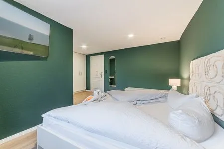 Schlafzimmer Hotel Seepferdchen | Zimmer 6 | Eckernförde
