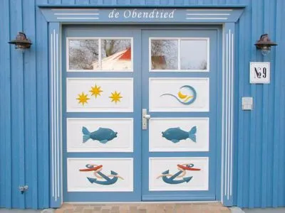 Hauseingangstür  de Obendtied - Wohnung 6 "Reet"