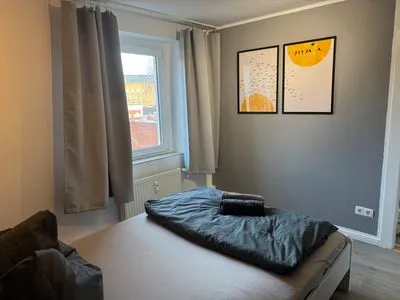 Schlafzimmer Charmantes Appartement "Florian" mit 3 Schlafzimmern in Bernburg