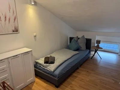 Schlafzimmer Charmantes Appartement "Florian" mit 3 Schlafzimmern in Bernburg