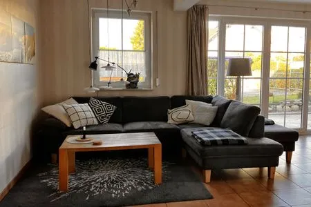 Wohnzimmer Ferienwohnung Guder