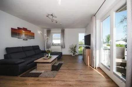 Wohnzimmer Villa Monika, App. Nordlicht 6 - modern und komfortabel