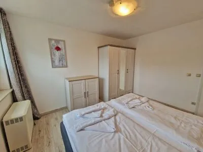 Schlafzimmer Villa Monika, App. 5 Steuerbord - 2-Raum-Appartement mit Terrasse und Grill
