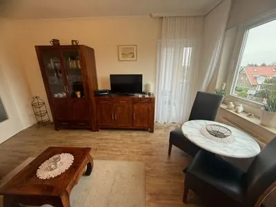 Wohnzimmer Ferienwohnung im Haus Nordland App 59