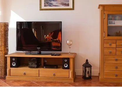 TV / Multimedia Villa Friede-Marie, App. Meeresidyll - mit herrlichem Ostseeblick und Balkon