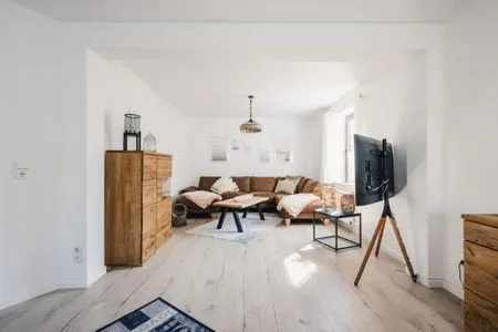 Wohnzimmer Gartenidyll