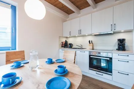 Küche / Küchenzeile Haus Muschelsucher, Dünenstraße 44, App. 1