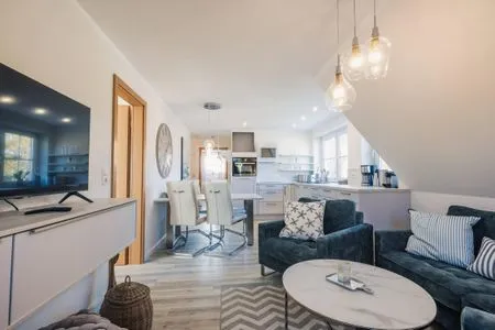 Wohnzimmer Strandbuhne 15 OG