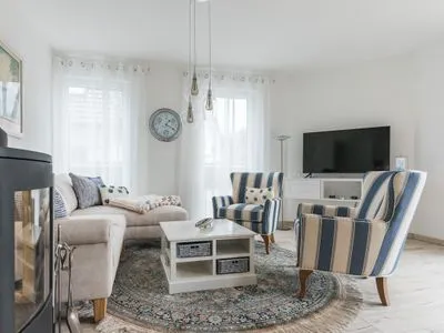 Wohnzimmer Villa Baltic Strandstern
