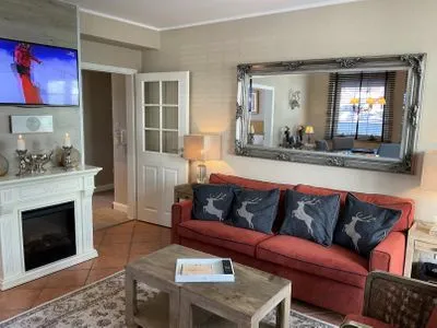 Wohnzimmer Bocksberg Blick Haus 1 Hirschzeit