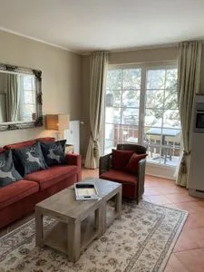 Wohnzimmer Bocksberg Blick Haus 1 Hirschzeit